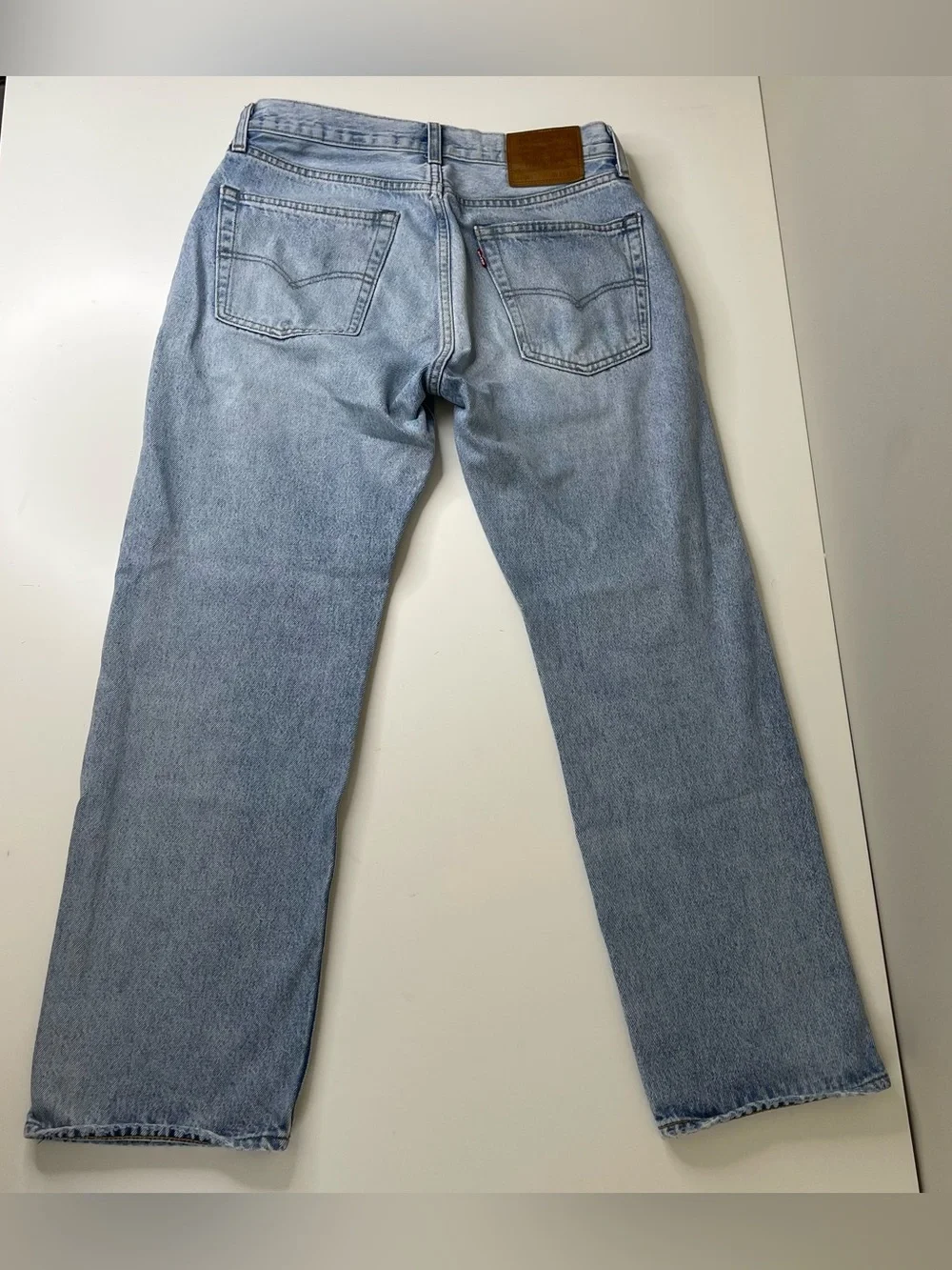 Levi's Premium Mens 555 Relaxed Straight Leg Denim Jeans (Light Wash) Size 31x30